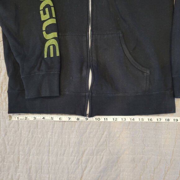 Rogue Stencil Hoodie, Large, Black, Full Zip - Picture 4 of 7